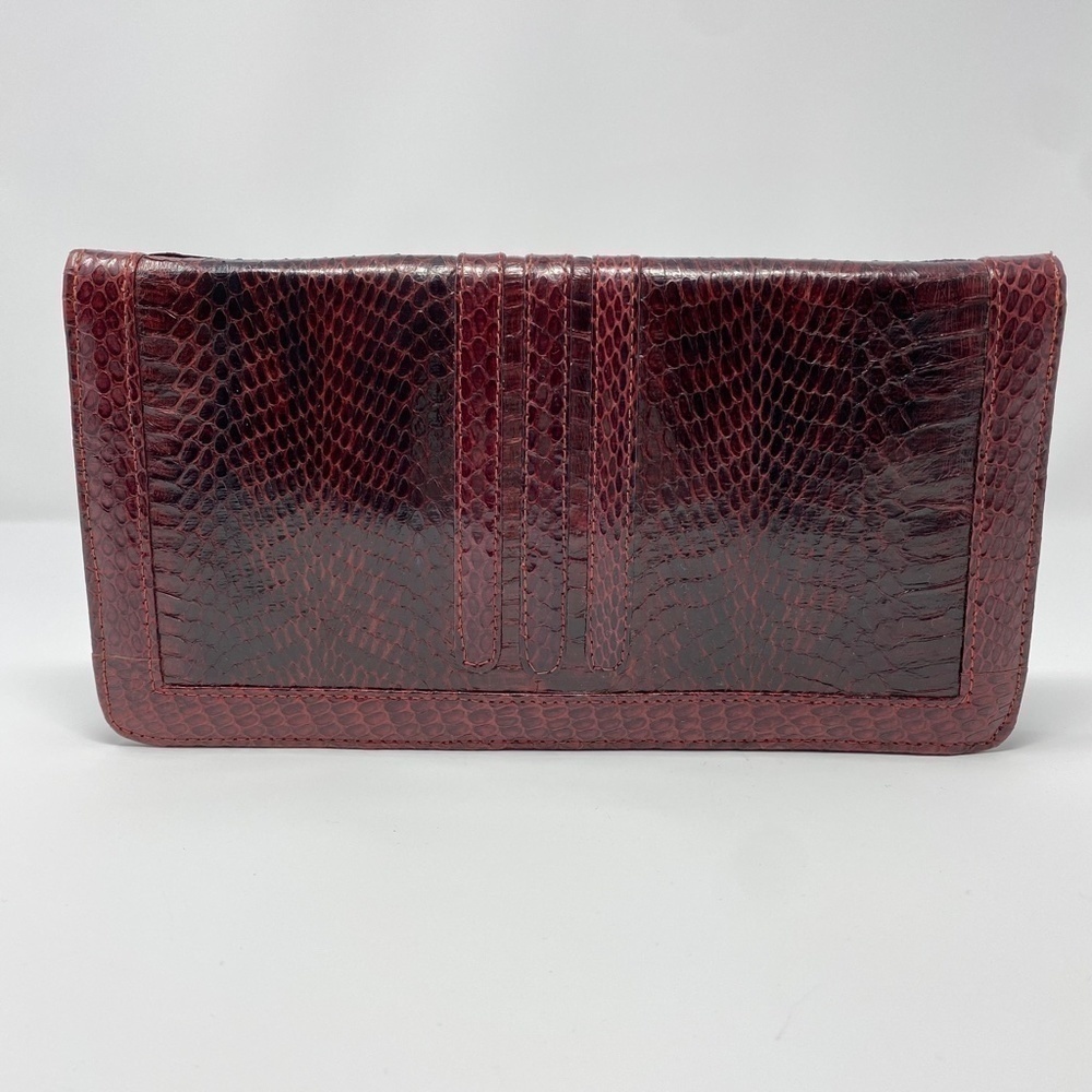 Vintage Genuine Snakeskin Clutch Crossbody Bag - Picture 3 of 7